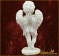 Preview: Engel stehend «Leise» Höhe: 21 cm