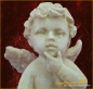 Preview: Engelfigur «Der Denker» Höhe: 7 cm