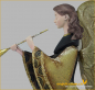 Preview: Engel mit Posaune (Figur 2) Höhe: 48 cm