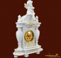Preview: Engel-Uhr mit Engel auf Säulen Höhe: 37 cm