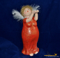 Preview: Engel-Madame in rotem Kleid Höhe: 32 cm