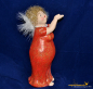 Preview: Engel-Madame in rotem Kleid Höhe: 32 cm