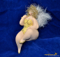 Preview: Engel sitzend molly gelb Höhe: 16 cm