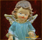 Preview: Engel mit Buch und Teelicht (Figur 2) Höhe: 10 cm