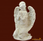 Preview: Betende Engelfigur mit Kreuz Höhe: 33 cm
