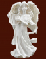 Preview: Kleine Engelfigur mit Leier Höhe: 6,5 cm