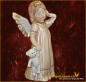 Preview: Engel mit Teddy Höhe: 16 cm