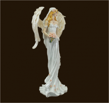 Braut-Engel stehend Höhe: 36 cm