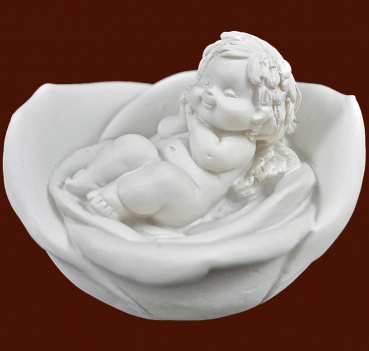 Kleiner IGOR in Blüte schlafend (Figur 3) Höhe: 4,5 cm