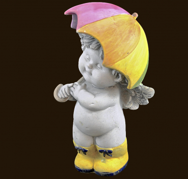 IGOR mit Regenschirm (Figur 4) Höhe: 18 cm