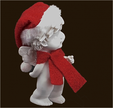 IGOR mit Santa-Mütze (Figur 2) Höhe: 12 cm