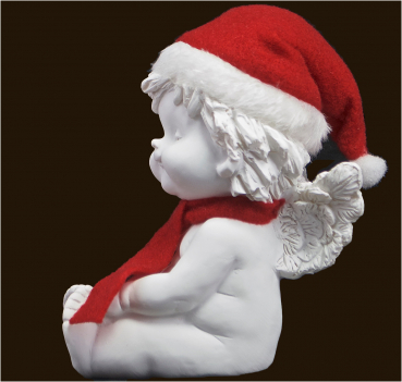 IGOR mit Santa-Mütze (Figur 4) Höhe: 18 cm