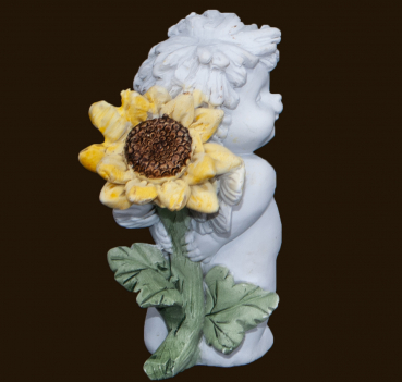 IGOR mit Sonnenblumen (Figur 4) Höhe: 7 cm