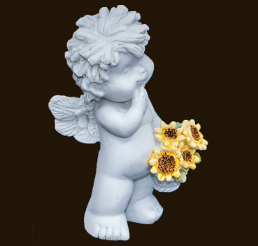 IGOR mit Sonnenblumen (Figur 11) Höhe: 7 cm