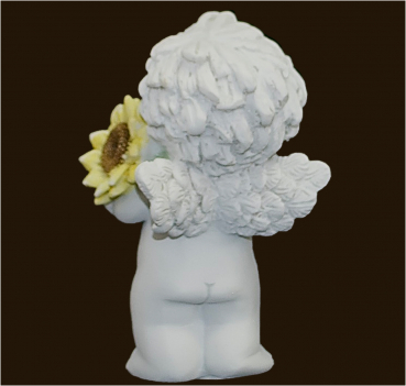 IGOR mit Sonnenblumen (Figur 6) Höhe: 12 cm