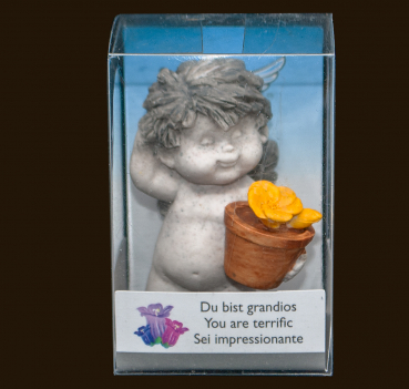 Blumen-IGOR «Du bist grandios» (Figur 7) Höhe: 7 cm