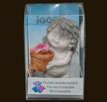 Blumen-IGOR «Du bist unwiderstehlich» (Figur 12) Höhe: 7 cm
