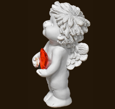 IGOR stehend mit Kristallherz (Figur 1) Höhe: 12 cm