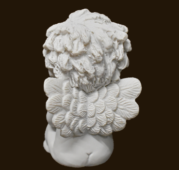 IGOR sitzend mit Kristallherz (Figur 2) Höhe: 9,5 cm