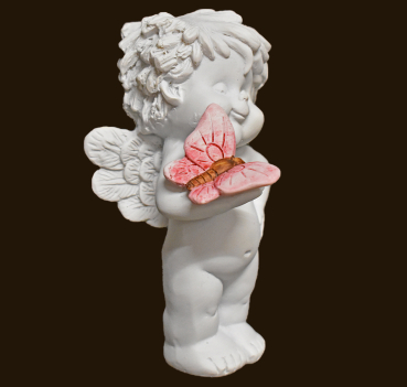 IGOR stehend mit Schmetterling Höhe: 12 cm