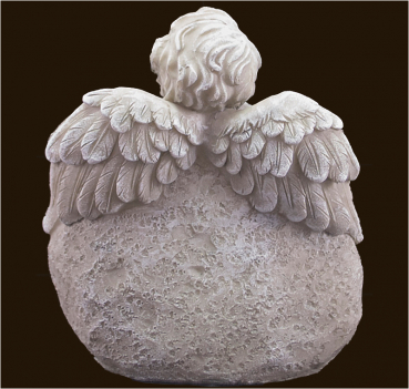 Trauer-Engel «Ein Engel schütze Euch» Höhe: 18 cm