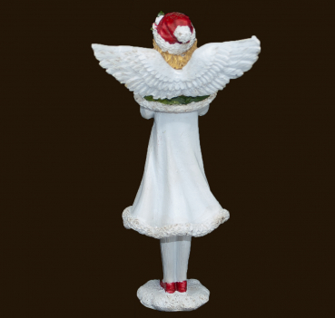 Nostalgie-Engel mit Kerze (Figur 1) Höhe: 14 cm