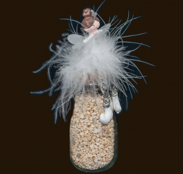 Flaschenkrönchen-Engel (Figur 1) Höhe: 14 cm