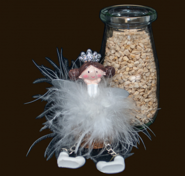 Flaschenkrönchen-Engel (Figur 2) Höhe: 14 cm