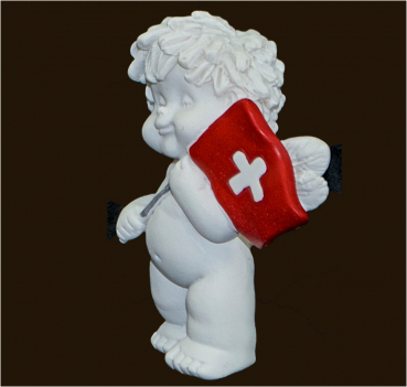 IGOR mit Schweizerfahne (Figur 3) Höhe: 7,5 cm