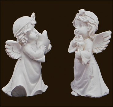 Engel-Set mit zwei Engelchen
