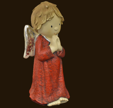 Engel Mila stehend rot Höhe: 45 cm