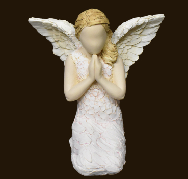 Engel-Skultur betend Höhe: 13 cm