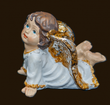 Kleiner liegender Engel (Figur 4) Höhe: 5 cm