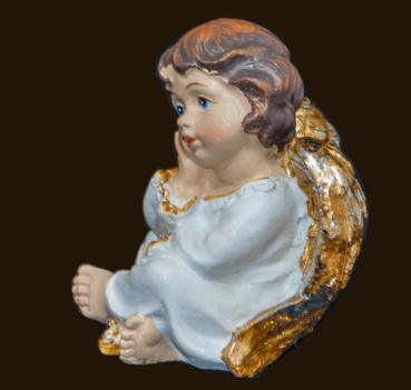 Kleiner sitzender Engel (Figur 5) Höhe: 5 cm