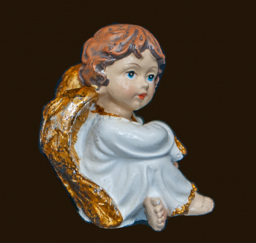 Kleiner sitzender Engel (Figur 6) Höhe: 5 cm