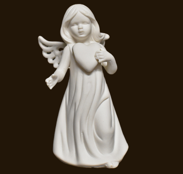 Porzellan-Engel Höhe: 15 cm