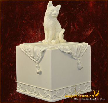 Urne «Katze» Höhe: 14 cm