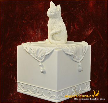 Urne «Katze» Höhe: 14 cm