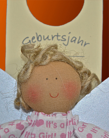 Schutzengel Geburtsjahr (Figur 1) Höhe: 26 cm