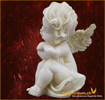 Engelfigur sitzend (Figur 3) Höhe: 8 cm