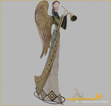 Engel mit Posaune (Figur 1) Höhe: 48 cm