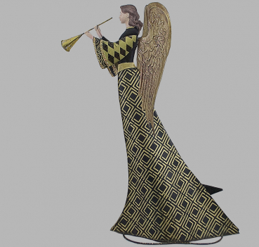 Engel mit Posaune (Figur 1) Höhe: 48 cm