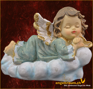 Engel schlafend auf Wolke (Figur 2) Höhe: 10 cm