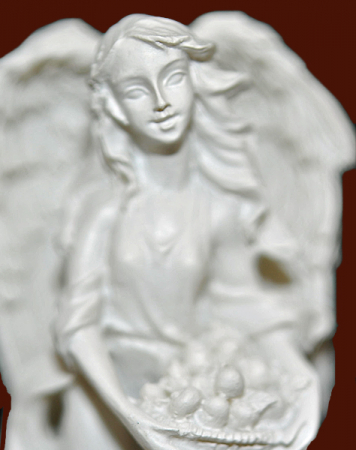 Kleine Engelfigur mit Schale Höhe: 6,5 cm