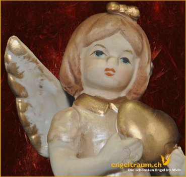Engel gold (Figur 4) Höhe: 9 cm