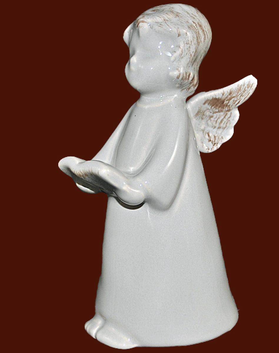 Engel mit Buch Höhe: 15 cm