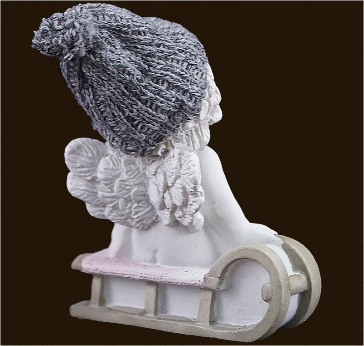 IGOR mit Schlitten (Figur 4) Höhe: 9 cm