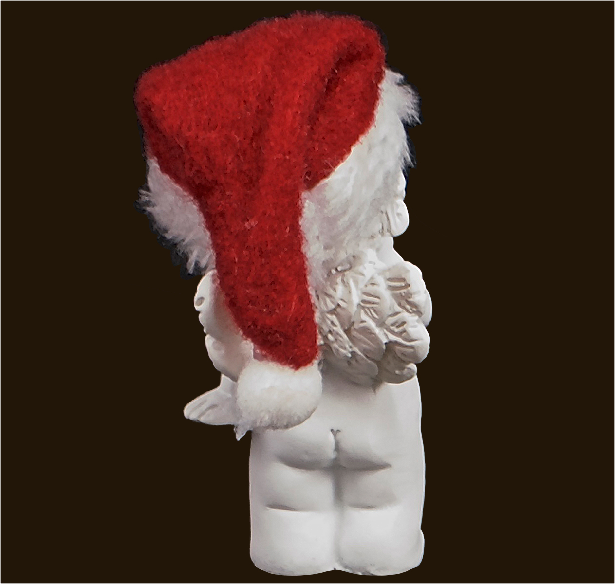 IGOR mit Santa-Mütze (Figur 1) Höhe: 11 cm