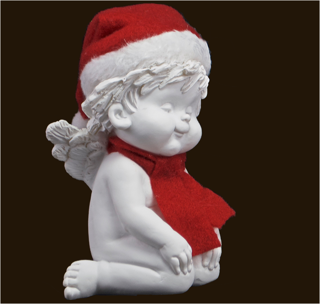 IGOR mit Santa-Mütze (Figur 3) Höhe: 18 cm
