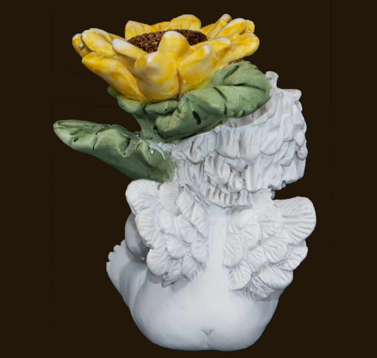 IGOR mit Sonnenblumen (Figur 3) Höhe: 7 cm